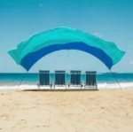 Quiet Quick‑Setup Beach Canopy