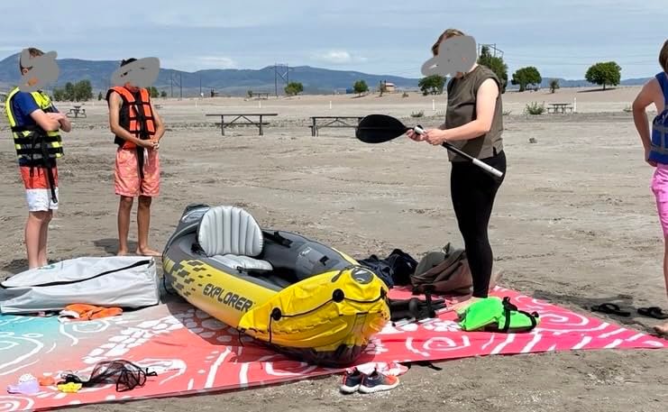Intex Explorer K2 Kayak Set photo review