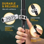 Foldable Aircraft‑Aluminum Trekking Poles - Image 3
