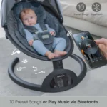 Bluetooth Infant Baby Swing - Image 5