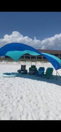 Quiet Quick‑Setup Beach Canopy photo review