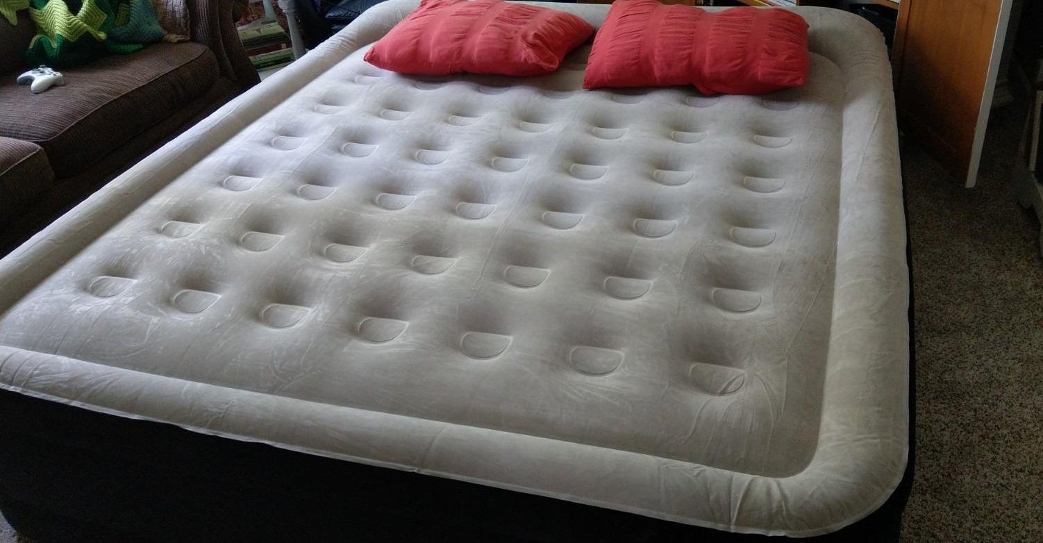 Queen Inflatable Air Bed Set photo review