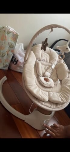 Bluetooth Electric Baby Swing photo review