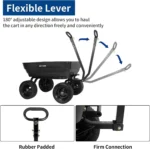 Convertible Garden Dump Cart - Image 6