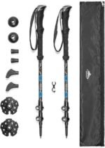 Carbon‑Fiber Quick‑Lock Trekking Poles