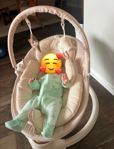 Bluetooth Electric Baby Swing photo review