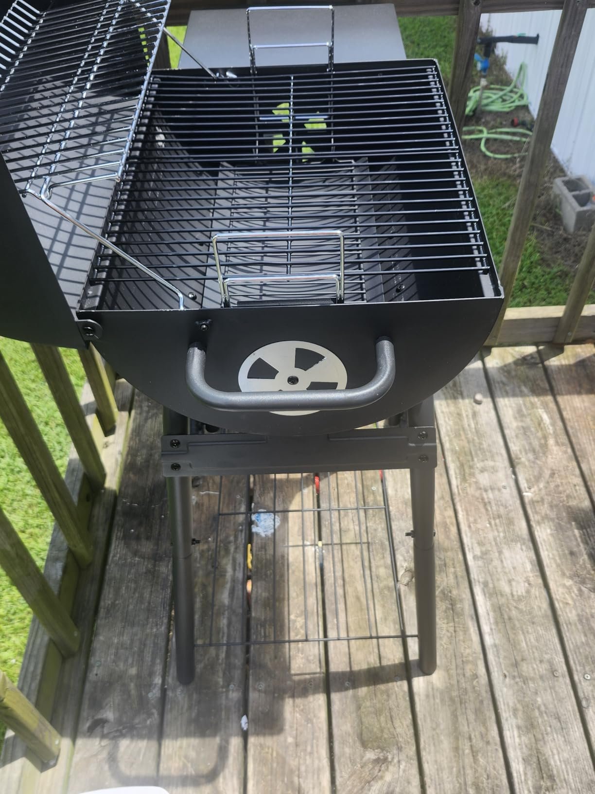 Large Barrel Charcoal Grill photo review