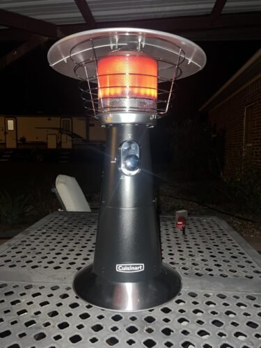 Tabletop Patio Propane Heater photo review