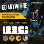 7075‑Aluminum TrailBuddy Trekking Poles - Image 5