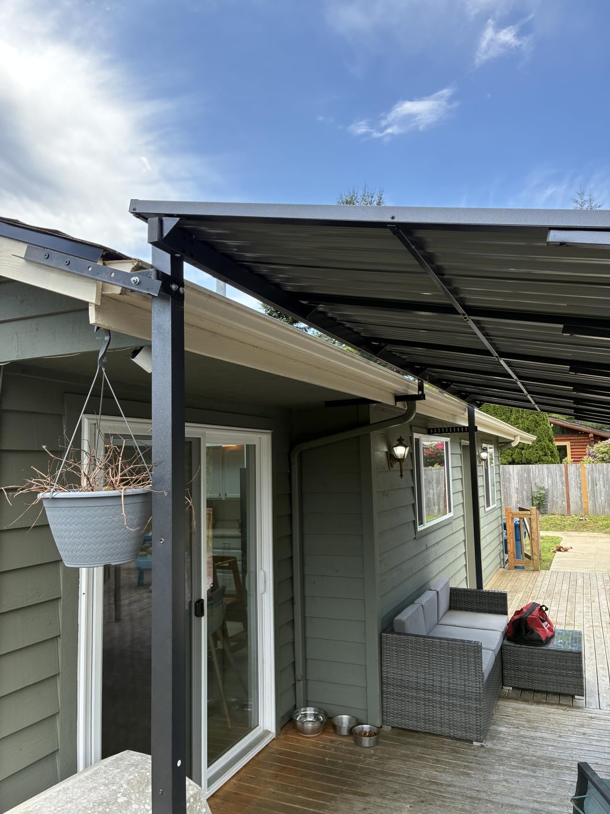Wall‑Mounted Lean‑To Gazebo Canopy photo review