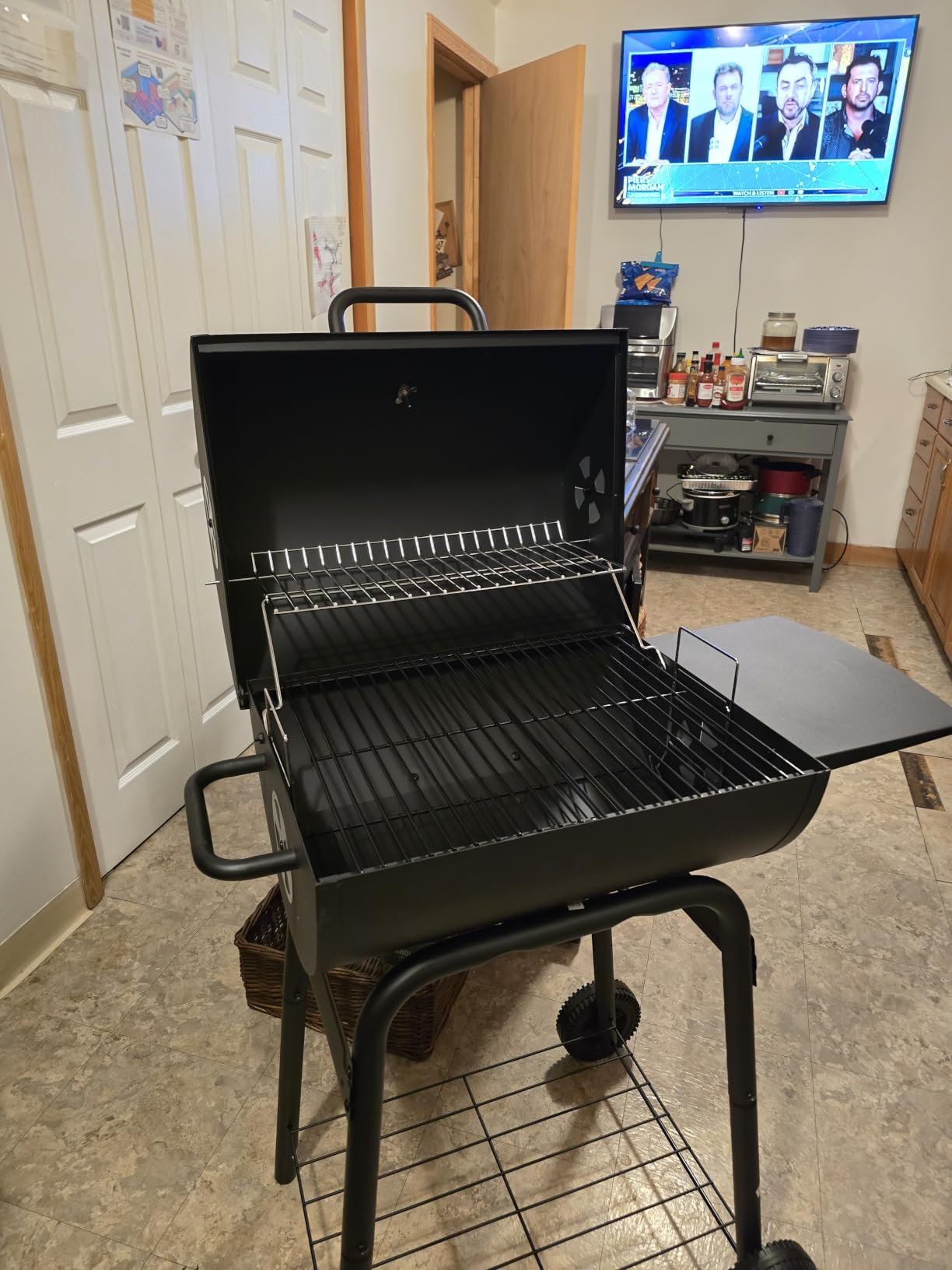 Large Barrel Charcoal Grill photo review