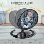 Bluetooth Infant Baby Swing - Image 2