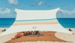 Rainbow UPF50+ Beach Canopy
