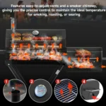 Portable Foldable Charcoal Grill - Image 2