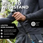 Carbon‑Fiber Quick‑Lock Trekking Poles - Image 2