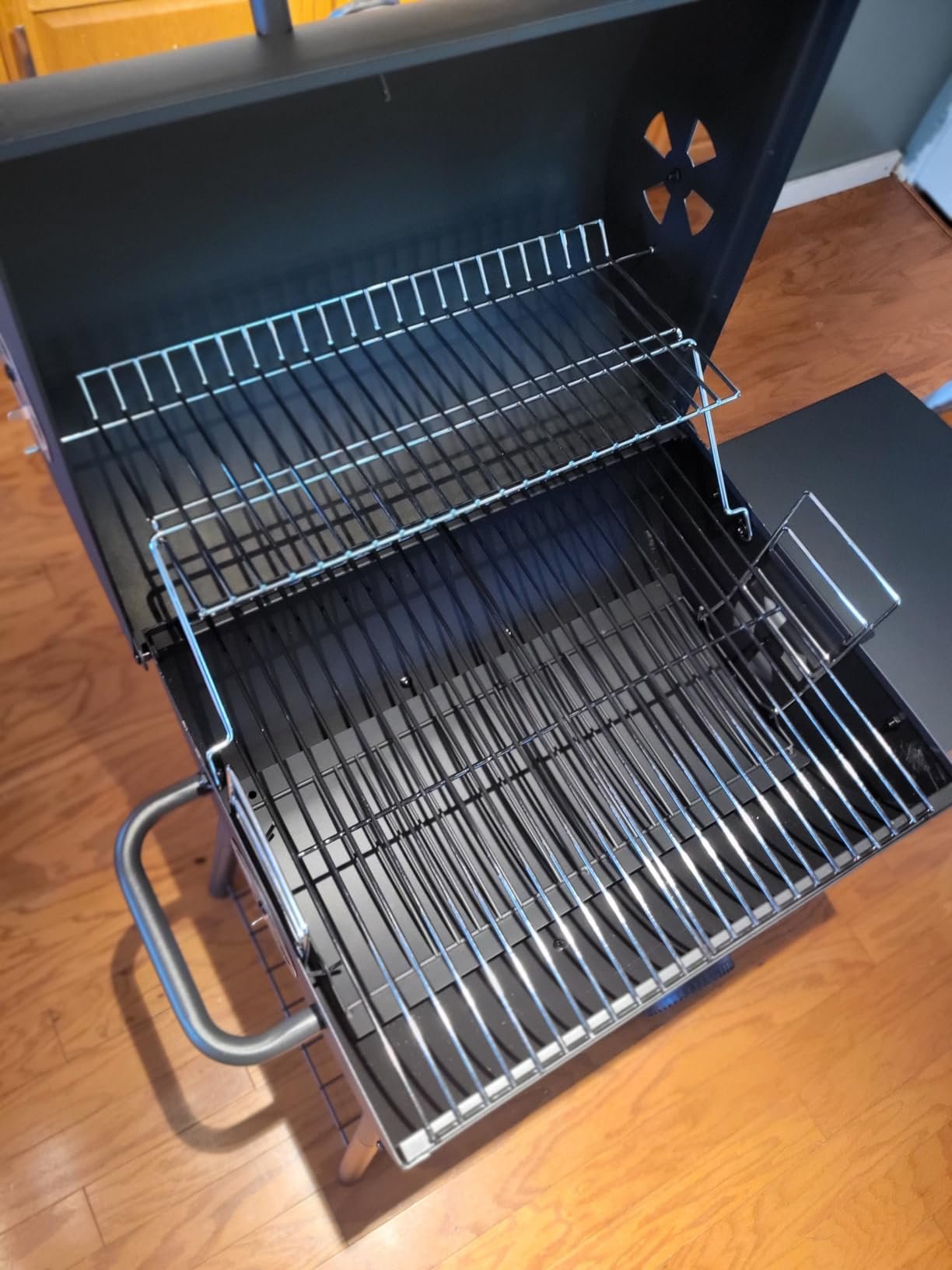 Large Barrel Charcoal Grill photo review