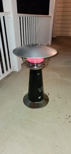 Tabletop Patio Propane Heater photo review