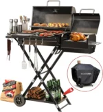 Portable Foldable Charcoal Grill