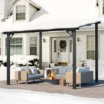 Wall‑Mounted Lean‑To Gazebo Canopy - Image 4