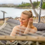 Dark Gray Outdoor Hammock Set - Image 2