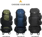 75L Explorer Hiking Backpack - Image 6