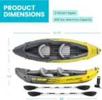 Intex Explorer K2 Kayak Set - Image 3
