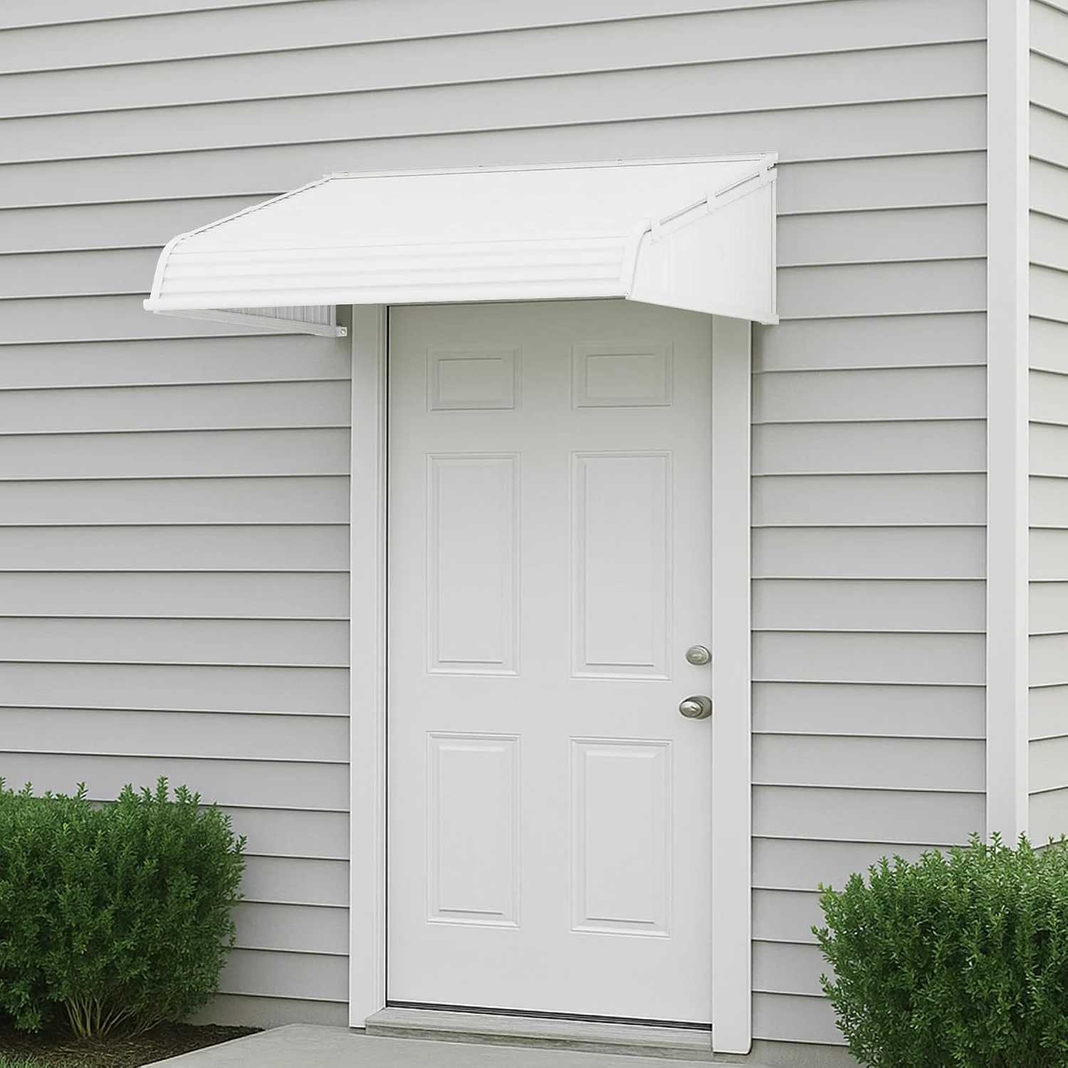 Window Awning With Side Wings