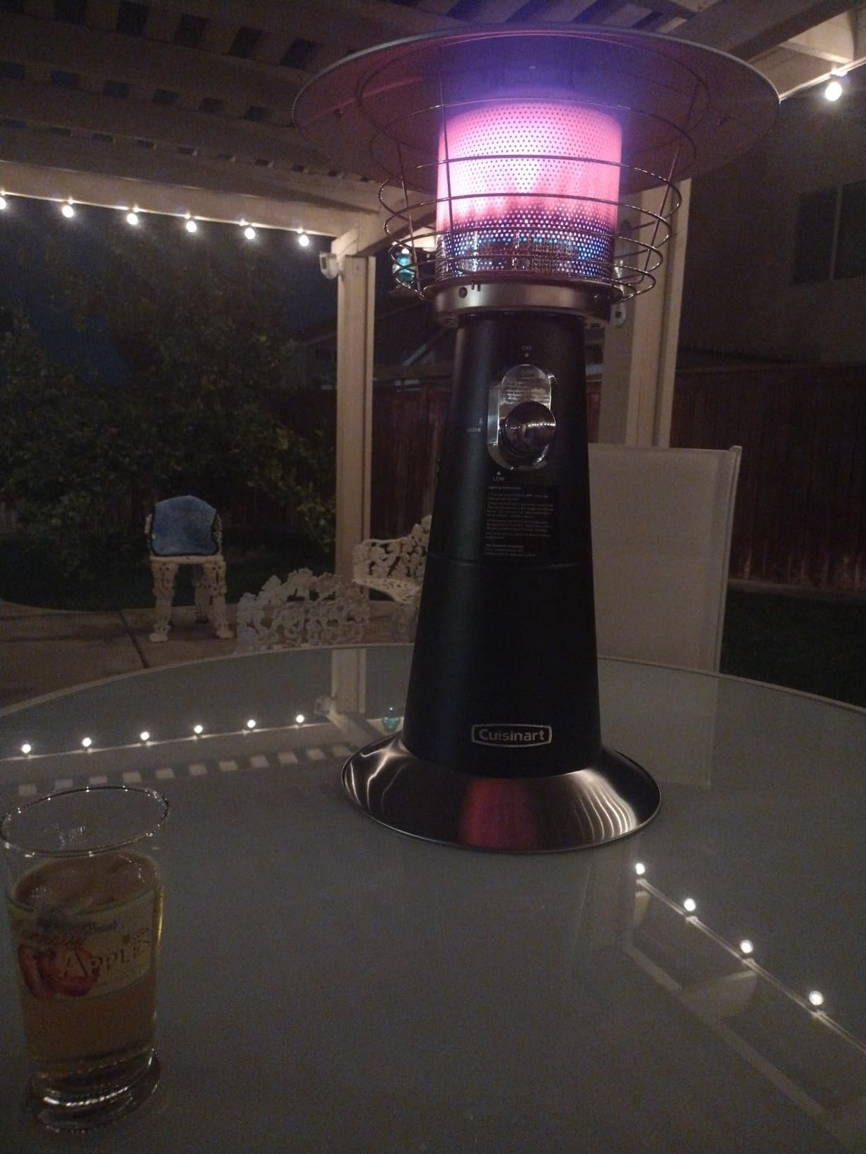 Tabletop Patio Propane Heater photo review