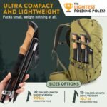 Foldable Aircraft‑Aluminum Trekking Poles - Image 2