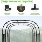 Steel Garden Arch Trellis - Image 3