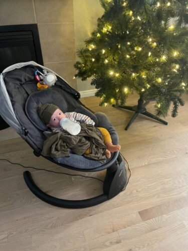 Bluetooth Infant Baby Swing photo review