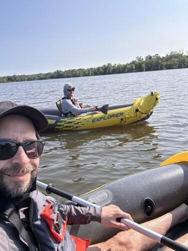 Intex Explorer K2 Kayak Set photo review