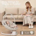 Bluetooth Electric Baby Swing - Image 5