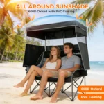 Canopy Double Camping Loveseat - Image 5