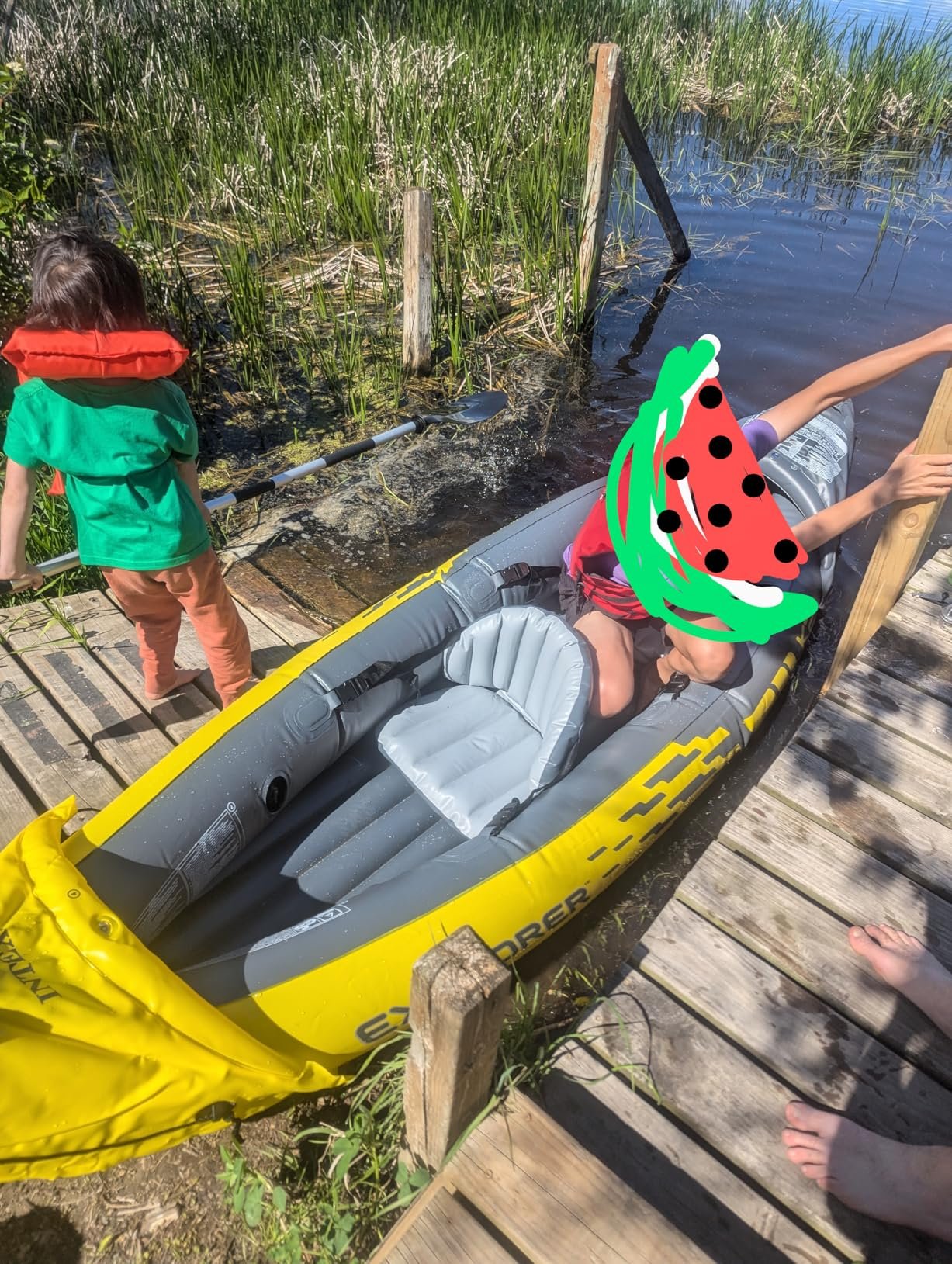 Intex Explorer K2 Kayak Set photo review