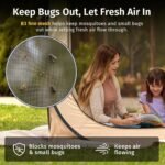 Beige Mesh Screen Gazebo - Image 5