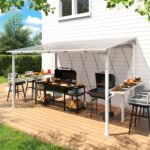 Wall‑Mounted Lean‑To Gazebo Canopy