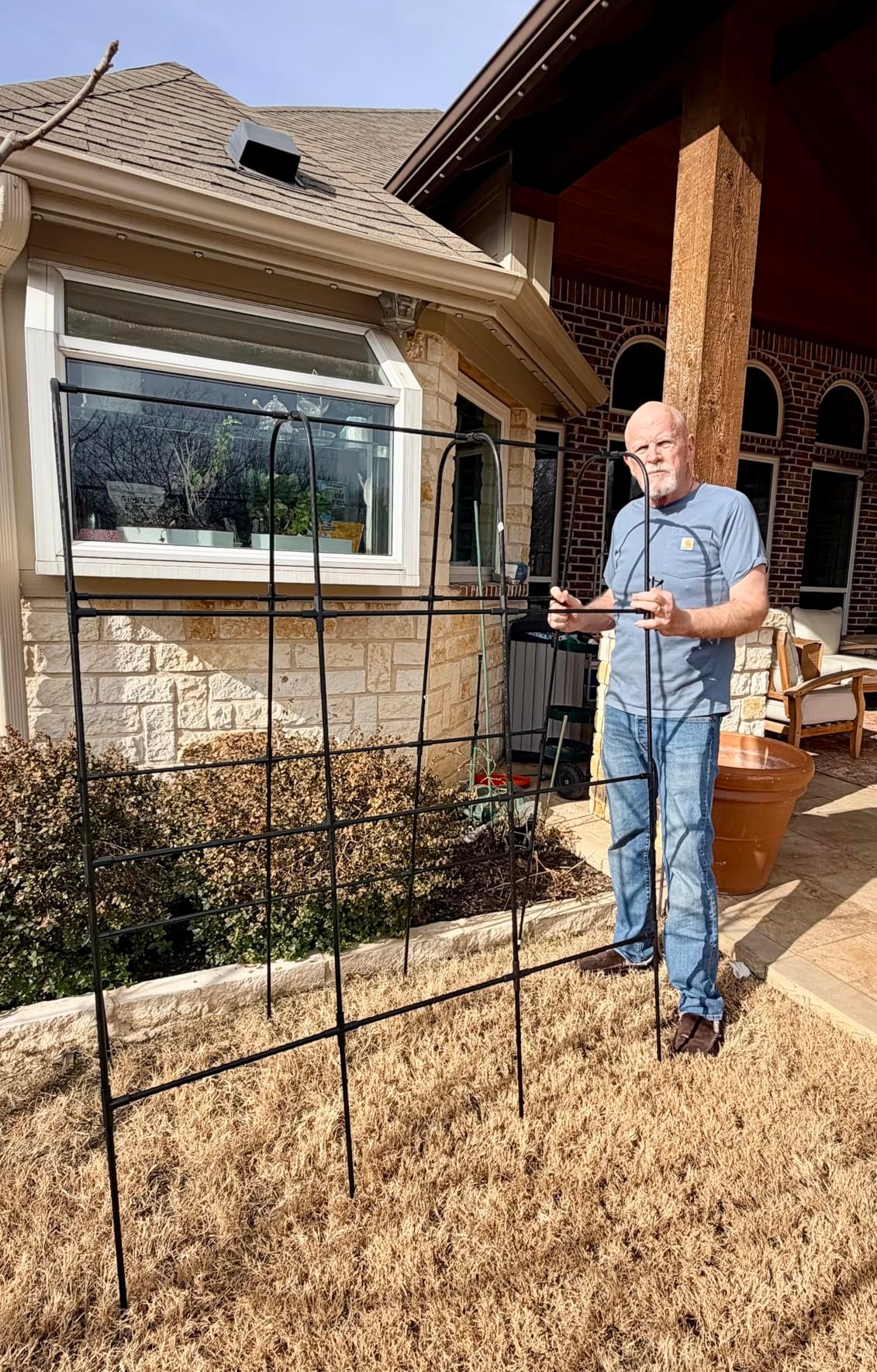 Steel Garden Arch Trellis photo review