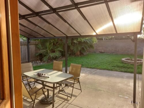 Wall‑Mounted Lean‑To Gazebo Canopy photo review