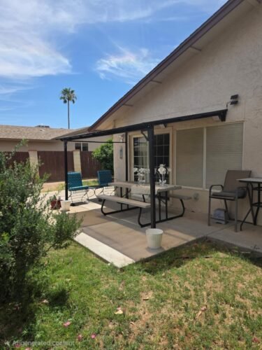 Wall‑Mounted Lean‑To Gazebo Canopy photo review