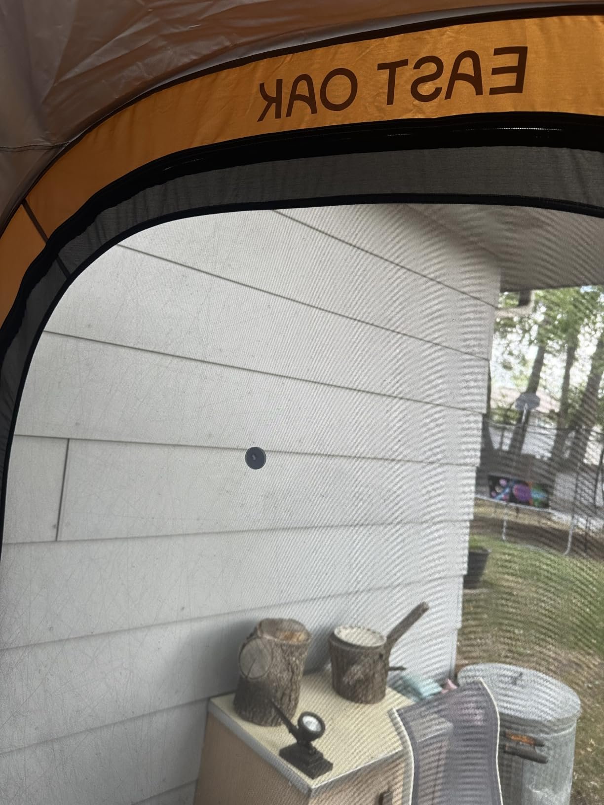 Beige Mesh Screen Gazebo photo review