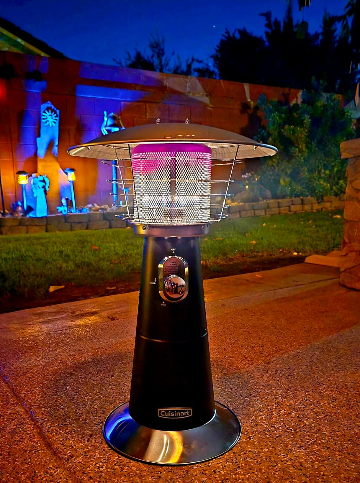 Tabletop Patio Propane Heater photo review