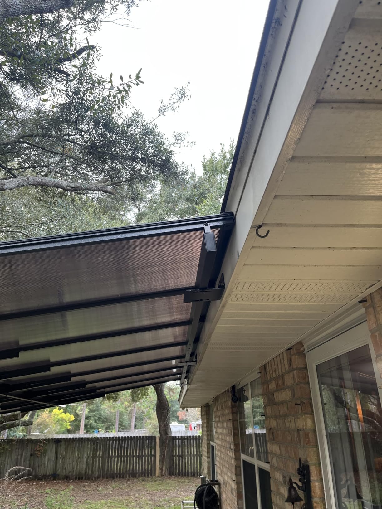 Wall‑Mounted Lean‑To Gazebo Canopy photo review