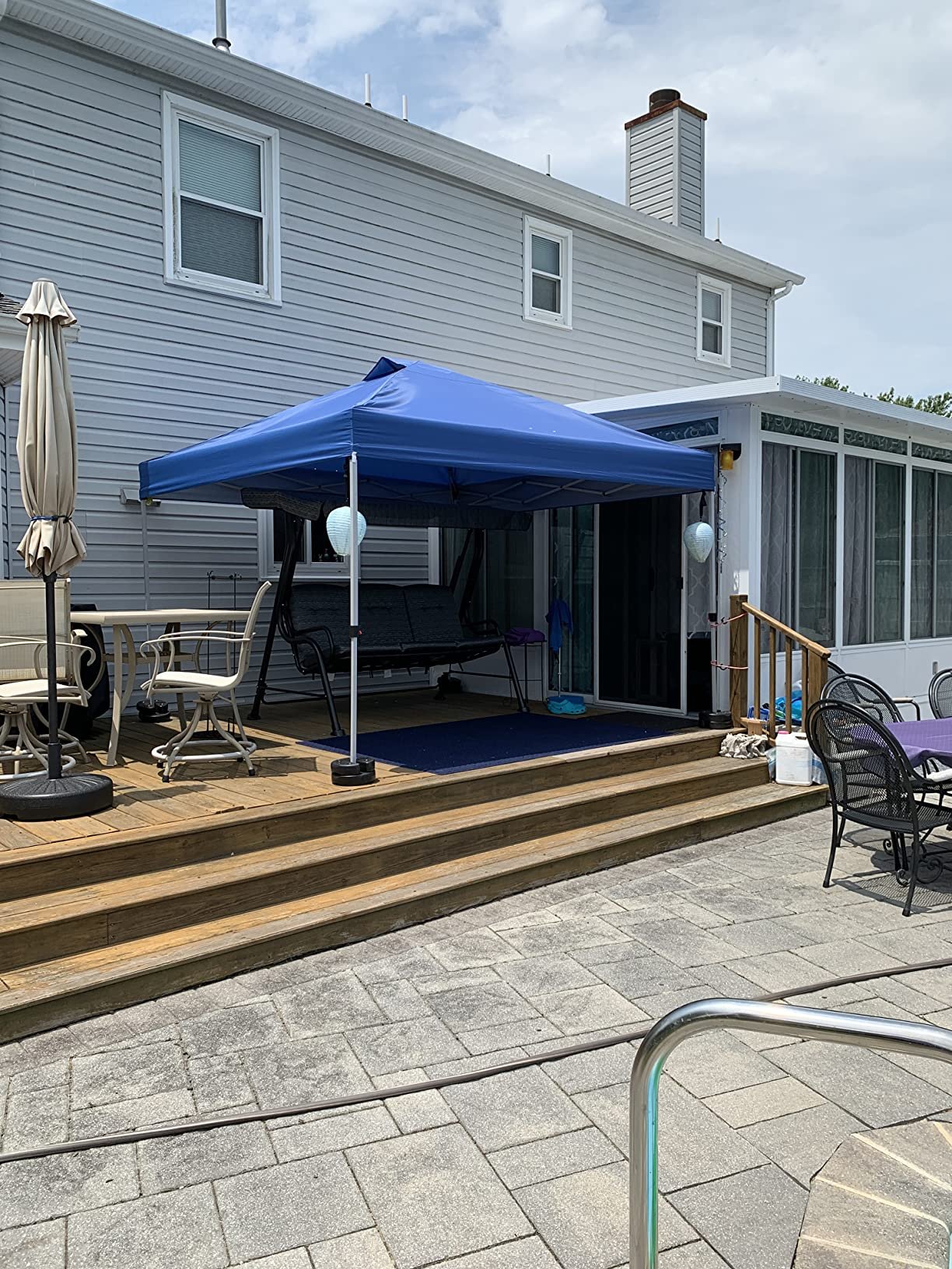 One‑Push Pop‑Up Canopy photo review