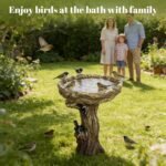 Pedestal Outdoor Bird Bath - Image 7