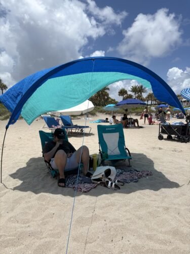 Quiet Quick‑Setup Beach Canopy photo review