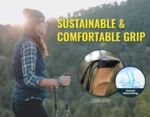 Trek‑Z Cork‑Grip Trekking Poles - Image 2