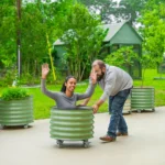 Rolling Self‑Watering Plant Planter Pot - Image 8