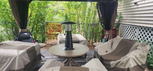 Tabletop Patio Propane Heater photo review