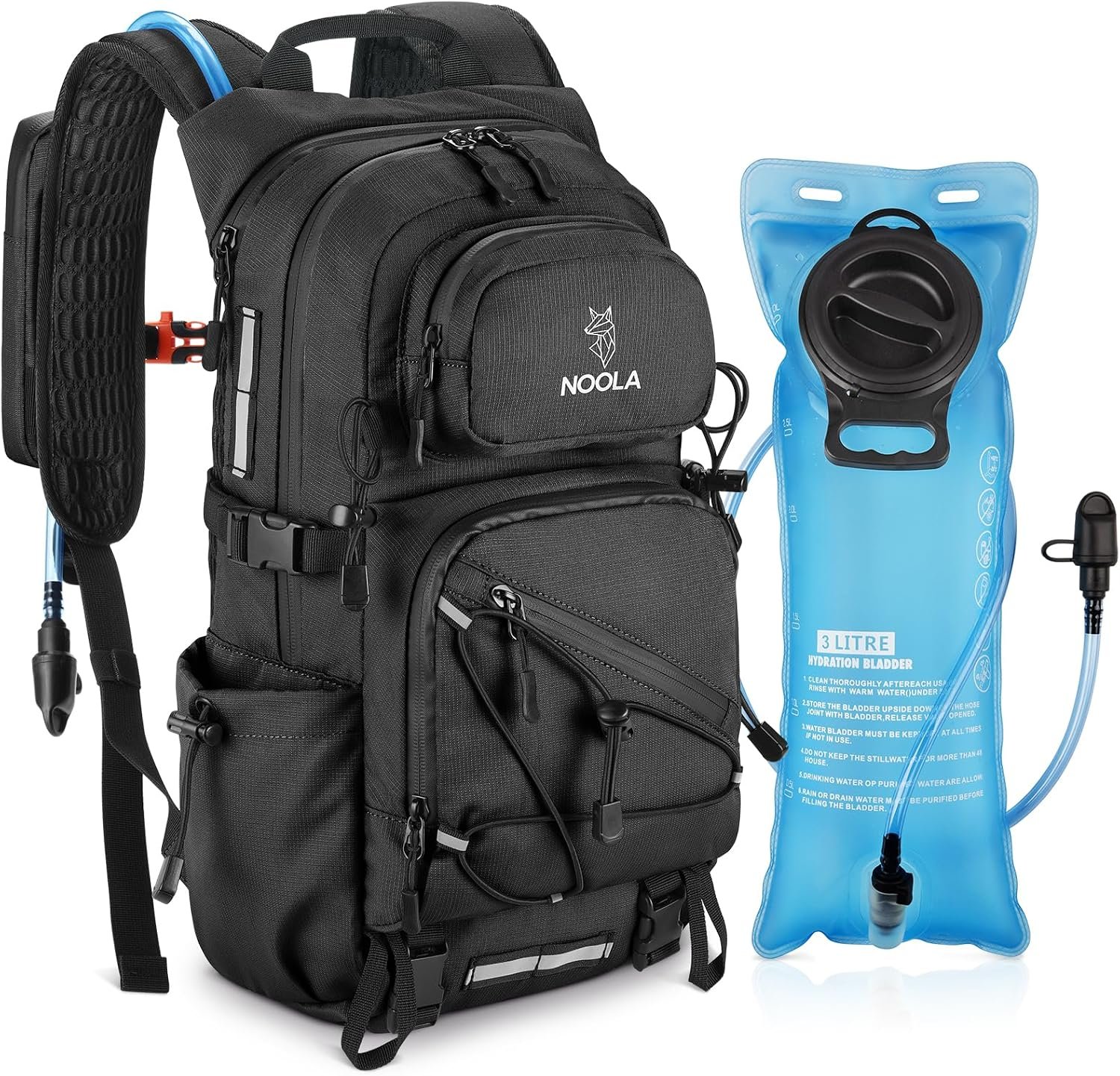MOLLE‑Compatible Hydration Backpack